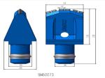 Rotary Bored Piles Construction Machine Parts , Cemented Tungsten Carbide Drill