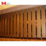 100mm Yellow Foldable Partition Wall For Meeting Room OEM ODM