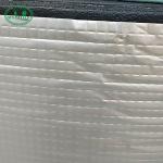 Back Aluminum Foil 100kg/M3 Foam Rubber Sheet Heat Insulation