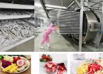 PLC Controlled Food Vacuum Food Freeze Dryer 200kg/batch