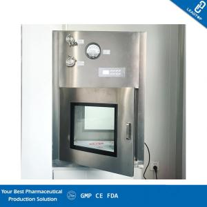 Wholesale GMP Cleanroom Static Dynamic Pass Box / Pharmaceutical Pass Box Low Noise from china suppliers