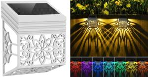Wholesale solar powered landscape lights for fence wall garden light LED decoration lamp from china suppliers