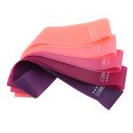 5pcs 18.5cm Natural Latex Resistance Bands Pastel