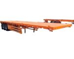 Promotional Flatbed Truck Semi Trailer 2 3 4 Axles 50 60 80 100 Ton With Twist