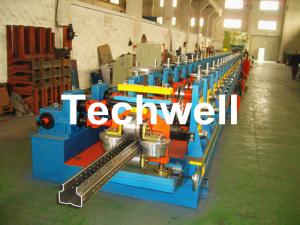 Wholesale 2.0-3.0mm Heavy Duty Upright Racking / Shelf Roll Forming Machine With JH21-80 Ton Press Machine To Punch Holes from china suppliers