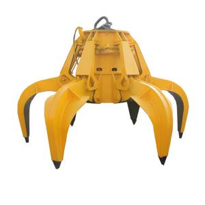 Wholesale Electric Hydraulic Orange Peel Bucket Excavator Mechanical Grab from china suppliers