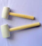 300g-1000g White Color Rubber Hammer (RHA-1) with wooden handle and good prices.