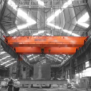 Wholesale QD 5 Tons Span 19m EOT Double Girder Overhead Crane Eot Crane A5 Level from china suppliers