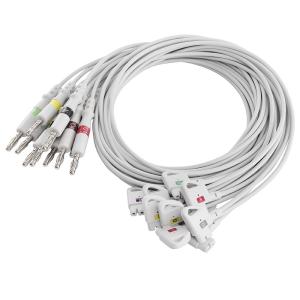 Wholesale P-Hilips Trim ECG Leadwires 989803129161 IEC 4.0 Banana Ekg Leadwire from china suppliers