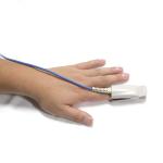 Medical Adult Finger SpO2 Sensor Probe Accessories Compatible For Pulse Oximeter