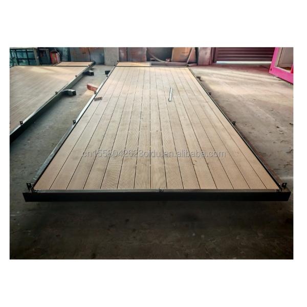 Galvanized Steel Square Tubes Main Structure Container Houses for Whole Assemble 20ft 40ft Prefab Coffee Shop