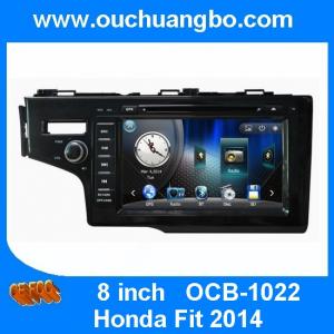 Wholesale Ouchuangbo multimedia gps radio tape recorder Honda Fit 2014 with BT iPod CD brazil map from china suppliers
