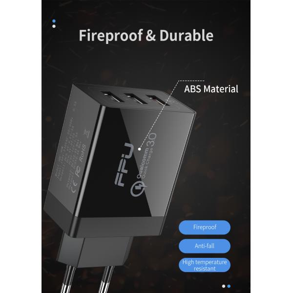 Essager Fangbo 30W Quick Charge 3.0 Type C USB C Phone Charger for iP Samsung Xiaomi