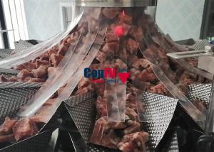 Wholesale Frozen Diced Ribs Multihead Weigher Machine Frozen Food Filling Machine Waterproof from china suppliers