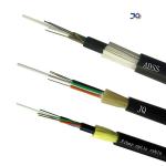 Power Optical Fiber Cable Single Mode Adss 24 48 72 96 144 Core Outdoor Fiber