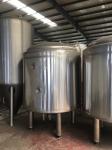 380V 220V Stainless Steel Conical Tank Jacketed Conical Fermenter Glycol Cooling