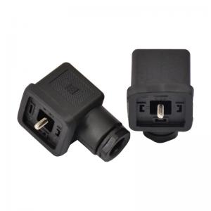 Wholesale IP65 Solenoid Valve Connector 2 + PE / 3 + PE Pin PG7 PG9 Size Square LED Cable Connector from china suppliers