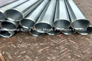 Wholesale Stainless Steel Wedge Wire Screen Tube 304L/316L Grade Water Well Screen Pipe from china suppliers