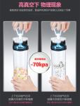 SANS Unique Portable bottle stores vacuum by Hand 0.6L Keep food and liquid