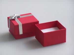 Wholesale Paper Jewellery Box With Ribbon Print Logo from china suppliers