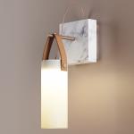 Creative LED wall light living room hallway simple modern light marble wall lamp