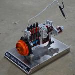 Educational Automotive Anatomical Model High Pressure Fuel Pump Cutaway Model