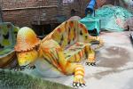 Leisure Place Fiberglass Reinforced Plastic Custom Dinosaur Chair For Show