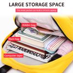 Factory wholesale new Customized Stylish Pink Teenager Book Bag School Bag