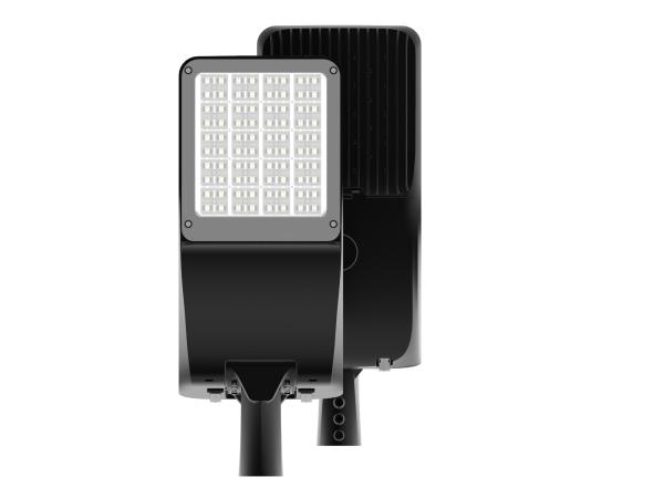 Tempered Glass Cover Outdoor Led Street Lights 160lm/w 30-50w IP66 IK10 For