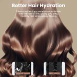Ultra-high Temperature Negative Ion Hair Straightening Comb With 2 Speed