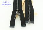 Custom Clothing 15 # Heavy Duty Coat Zippers , Euro Teeth Auto - Lock Extra