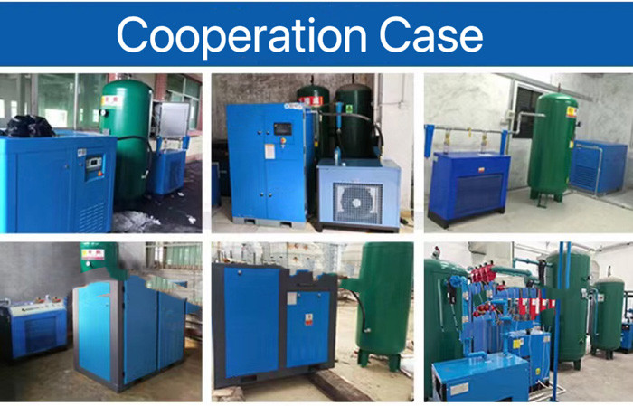 Electric VSD Screw Air Compressor Low Noise Portable Air Compressor 100psi 116psi
