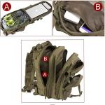 ODM Military Tactical Backpack LHiking Rucksack 30l Bug Out Bag