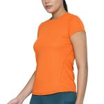 Private Label Plain Round Neck Breathable Blank Gym Women T-shirt Custom