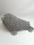 Soft Stuffed Animal Chenille And PP Cotton Filling Adorabal Gray Sea Lion Toy