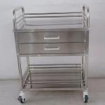Stainless Steel Surgical Instrument Trolley Operating Room Wound Care Dressing