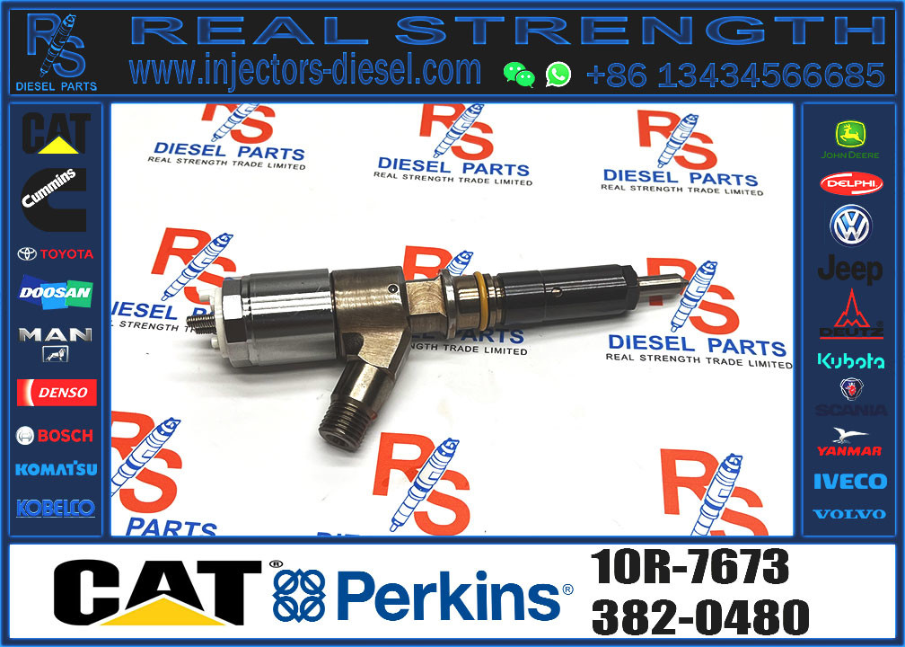 Common Rail C6.6 Diesel Engine Fuel Injector 10R-7673 321-3600 320-0677 320-0690 320-0680 2645A709