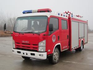 Wholesale ISUZU 3 Tons Fire Rescue Truck 750 Gallons 3000L Large Loading Capacity from china suppliers