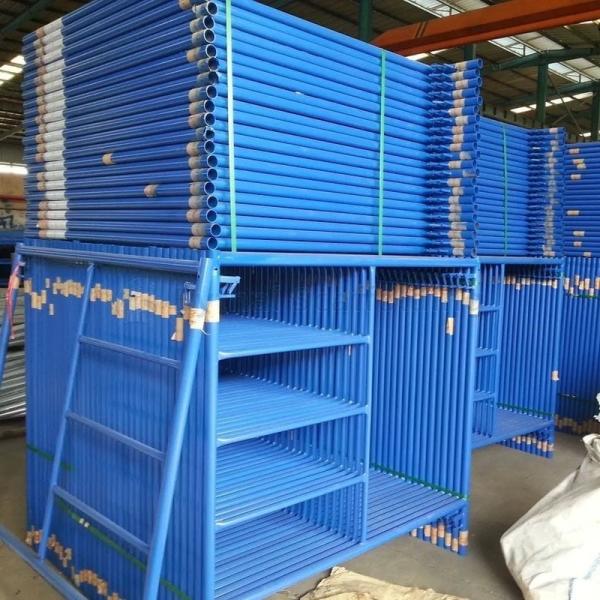 5' x 5' Mason Frame Scaffolding Industrial Powder Coated Finish Orange Q235 Steel