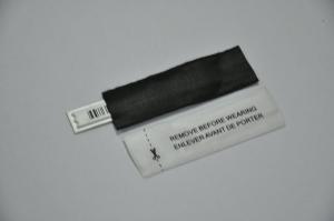 Wholesale 58kHz EAS Security AM Label Cloth Tag Adhesive Custom Barcode Labels from china suppliers