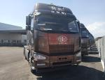 J5P 420 Hp 6x4 10 Wheels 80 Tons Tractor Trailer Truck With J5P Lengthened Cabin