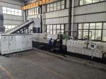 Heavily Printed BOPP Plastic Film Double Stage Single Screw Extruder Recycling