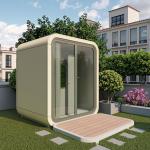 Luxury Mobile Tiny House Prefabricated Container Mini Smart Capsule House Villa