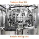 20000BPH Aerosol Can Filling Equipment for Juice Soda Water