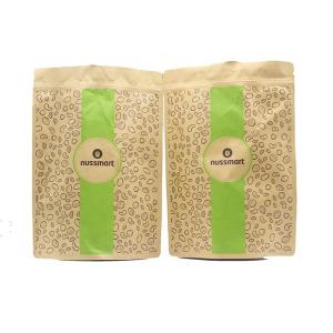 Wholesale Customized Printed ziplockk Brown Kraft Paper Stand up Pouch for Tea Stand up Zipper Bag from china suppliers