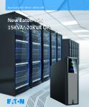 Eaton uninterruptible ups power supply 250KVA 200KVA Online UPS 9SX 500KVA with