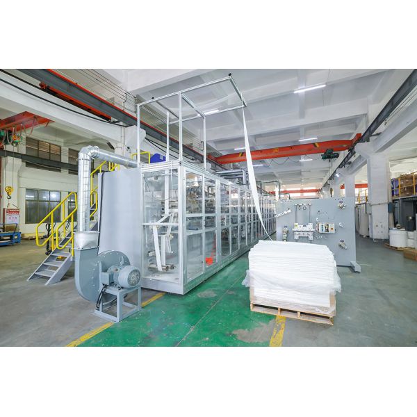 98% Yield Rate Full Servo Baby Diaper Making Machine 800pcs/min CE ISO Certificate