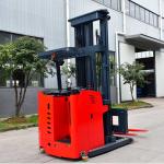 3 Way Electric Pallet Stacker For Narrow Aisle Warehouse 1000Kg 1500Kg