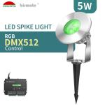 DC24V 210ma Waterproof LED Lawn Light 5W SMD3535 Led Spike Lamp