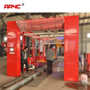 Wholesale Touchless Automatic Car Washing Machine Equipment Tunnel 9 Brushes from china suppliers